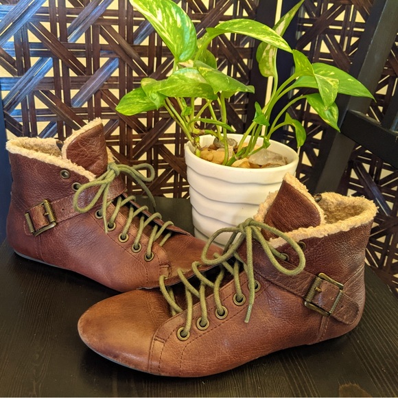 GIANNI BINI Leather Boots - Picture 1 of 7